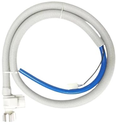 Tubo Di Carico For Lavastoviglie Da 1,8 M, Compatibile Con BEKO, Compatibile Con Electrolux, Compatibile Con Midea, Compatibile Con Gorenje, 1757a/00, Valvola Di Ingresso Acqua Di Sicurezza AQS