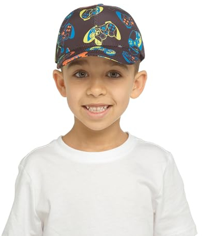 Kids Baseball Cap Unisex Boys Girls Adjustable One Size Summer Peaked Hat
