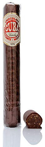 Venchi - Nougatine Truffle Chocolate Cigar, 3.53 oz, With Dark Chocolate and Caramelized Piedmont Hazelnuts, Gluten-Free, No Artificial Colors or Preservatives, Premium Gift Idea