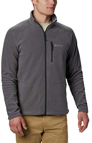 Columbia Men's Fast Trek 2 Full Zip Fleece Full Zip Fleece Jacket, City Grey, Size XXL
