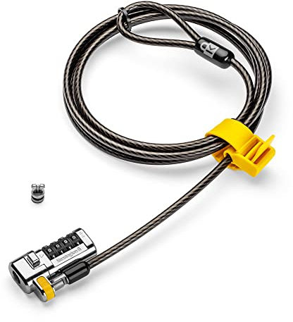 Kensington ClickSafe Kombinationsschloss für Nano-Sicherheitsschlitz (K68103WW)