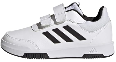 adidas Tensaur Hook and Loop Shoes Laufschuhe, Cloud White/Core Black/Core Black, 32 EU