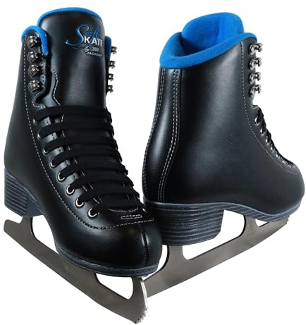 Jackson Classic Black SoftSkate 380 Damen/Mädchen Eiskunstlauf-Schlittschuhe – Damen-Größe 37