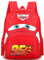 MccQueen Rucksäcke, MccQueen Kinderrucksack Cars Cartoon Büchertasche Süß Kindergartentasche Unisex Rucksack Tasche Mode Anime Schultaschen Wasserdicht Daypack für Kinder Geschenk