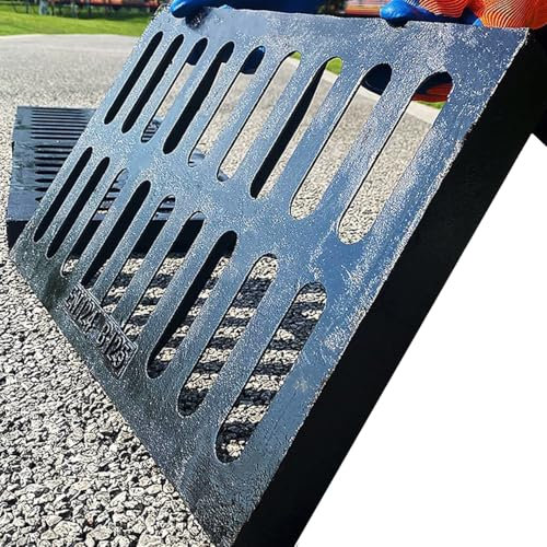 Outdoor Drain Cover, Drain Covers Outdoor Rectangle, Cast Iron Drain Grate, Durable Heavy Duty Sewer Grate(50x20x3cm(19.7x7.9x1.18in))