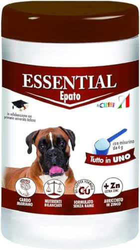Essential Epato – Dieta pour la maison et le barf sans oxygène, Complement Alimentaire Chien Adulte – 150 g