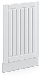 Vicco Frontblende Fame-Line, Weiß Landhaus/Weiß, 45 cm ohne Arbeitsplatte