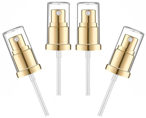 Ersatzspenderkopf Fundament,4 PCS Ersatz Foundation Pumpe Nachfüllbehälter Pumpe für Estee Lauder Double Wear Foundation
