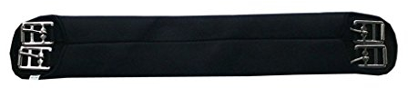 AMKA Soft 014/103 Sangle de selle longue en néoprène Noir