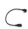 System-S Micro USB 90° Grad aufwärts Winkel auf Micro USB Adapter Kabel Datenkabel Ladekabel Verlängerung 27 cm