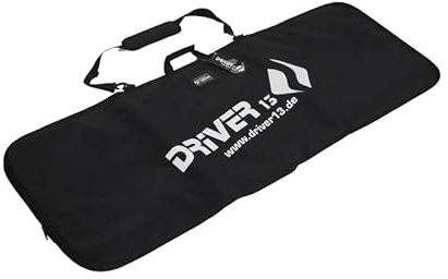 Driver13 ® Kiteboardbag Singlebag para su Bolsa de Kiteboard, Negro 139 cm