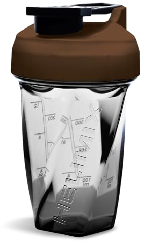 Helimix 2.0 Vortex mixer shaker flaska 591 ml - ingen blandning boll eller visp - Tillverkad i USA - bärbar vassleprotein drink shaker kopp - mix cocktails smoothies shakes - topphyllan säker