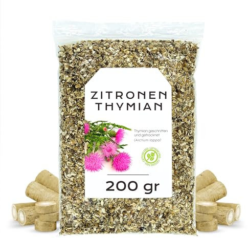 Bardane 200g - Racine de Bardane - Thé de Racine de Bardane - Infusion de Bardane - Infusions en vrac - Riches en minéraux et nutriments - Propriétés naturelles (200 gr)