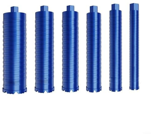 Concrete Core Drill Bit, 370mm Length, Wet And Dry Drilling, Sturdy Material(32MM)
