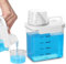 YSWOVUO 1100ML Dispensador de Detergente Hermético con Vaso Medidor, Caja de Almacenamiento de Detergente en Polvo, Contenedor de Almacenamiento para Cereales Azúcar Muesli, Alimento para Mascotas