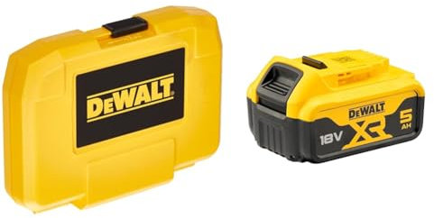 DeWalt DT7612-XJ ' Flip Drive Set, 12 pieces + DEWALT Battery