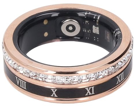 Annadue Smart Ring Fitness Tracker, Anillo de Monitor de Actividad Física a Prueba de Agua con Podómetro para Android 5.0 y Superior, para IOS10.0 y Superior (10)