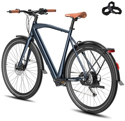 2025 Fafrees 700 m E-cykel för vuxna batteri 36 V 10 Ah [officiella ] Ebike kvinnor 250 W, elcykel män 25 km/h, elcykel 100 km, E mountainbike 150 kg, E Pedelec 700 x 42C, E Citybike 40 N.m