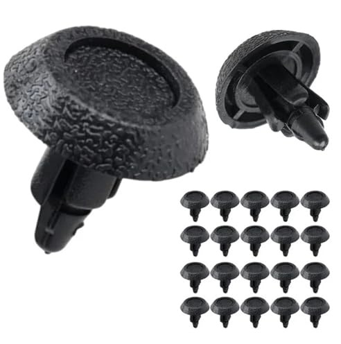 20/100 st bilklämmor, 7 mm hålnitar, bilfästelement i plast, for Toyota, Camry, Highlander(100)