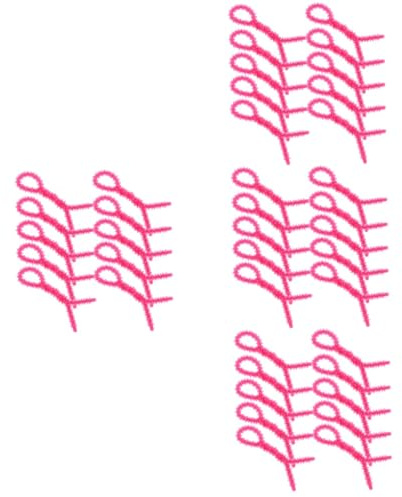 HONITANO 40 Pcs Spiral Hair Curlers Perm Rods Flexible Hair Rollers for DIY Styling Lightweight and Safe for Women and Teens