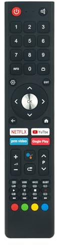 VINABTY Mandos a Distancia por Voz de Repuesto Aptos para Smart TV PRIME24C19GLE PRIME32C21GLE PRIME32C19GLE PRIME32C20GLQ PRIME40C21GLE PRIME43C21GLE PRIME50C21GLE PRIME40C19GLE