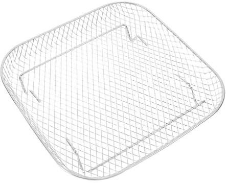 TOGEVAL Rejilla para Freidora de Aire de Acero Inoxidable Parrilla Multifuncional para Horno con Opción de Aire Diseño Compacto y Resistente al Calor para Asar Deshidratar y Escurrir