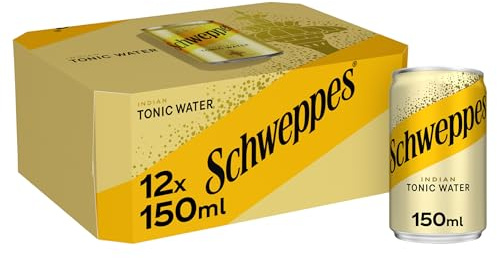 Schweppes Tonic Water 12 x 150ml Cans