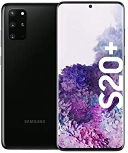 Samsung Galaxy S20+ (17cm) 128GB Internal Memory, 8GB RAM, Hybrid SIM, Android [German Version] Black