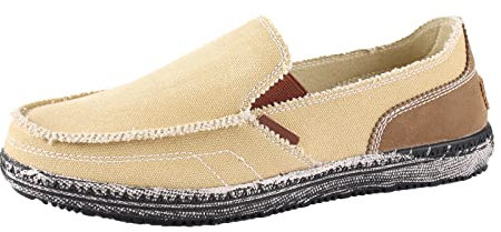 Herr Espadrilles fritidsskor segelduk sengångare glida platta fritidsskor ärtor skor båtdäck skor lågskor