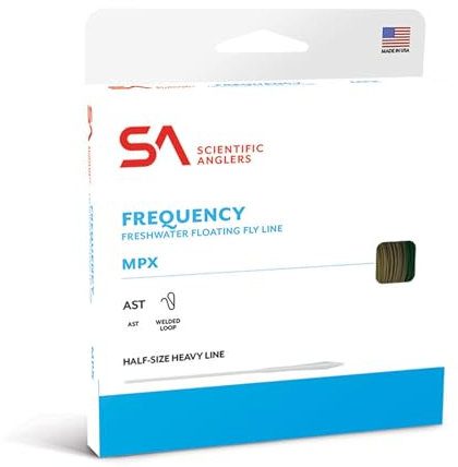 SA Frequency MPX Fliegenschnur, 4 W, Moos