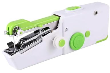 Elektroniska symaskiner Symaskin Hand Bärbar Mini Elektrisk Raksöm Hushållshandarbetsset For Snabba Reparationer DIY Klädverktyg För nybörjare(Size:Machine 27thread)