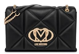 Love Moschino BORSA PU EMBOSSED NERO