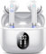 Wireless Earbuds, 2025 New Bluetooth 5.4 Headphones HiFi Stereo with 4 ENC Mic, 40H Mini Ear Buds In-Ear Noise Cancelling Earbuds with LED Screen, Ultra Light USB-C Bluetooth Earphones for Android iOS