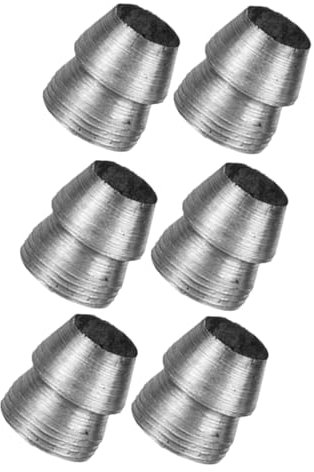 TOYANDONA 6piezas Cuña De De Hierro para Jardinería Cuñas De Metálicas para Reemplazo De Martillo Cónica para Mango De