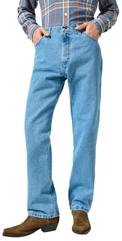 Wrangler Hombre Jeans 13MWZ, Original Regular Bootcut Fit, Straight Leg, Azul (Antique Wash), 34W / 32L