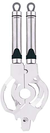 Bergner 34.4 cm Abrelatas de Tarro, Acero Inoxidable, 34,4 cm, SS 18/0