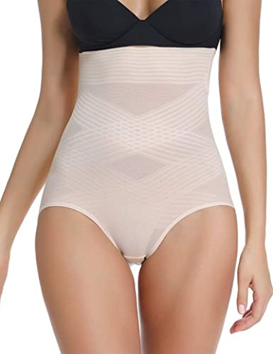 WOWENY Mutande Pancera Guaina Donna Guaina Contenitiva Snellente a Vita Alta Mutande Contenitive Body Slip da Shapewear Donna Pancia Piatta Belly Slim