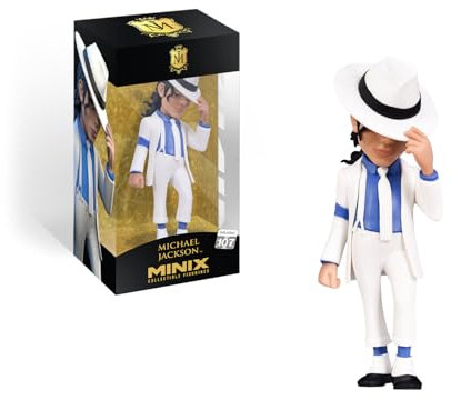 MINIX Michael Jackson Smooth Criminal Model - Collectible Michael Jackson 12cm Figure Music Icon Range for Fans