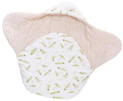 Einschlagdecke Babyschale für Neugeborene Baby Baumwolle Winter Decke Universal für Kinderwagen, Warm Wickeldecke Babygeschenk für Jungen Mädchen