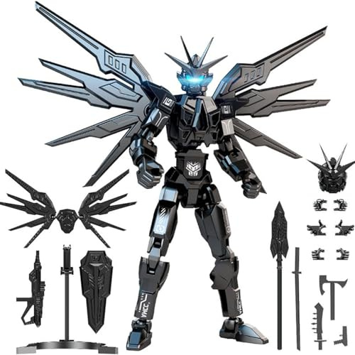 Uclac T13 Action Figures Set, Unassembled 3D Printed T13 Action Figure, Diy Multi-Jointed Movable Robot Toy, Dummy 13 Movable Shapeshift Robot Warrior for Game Lovers Home Decorations