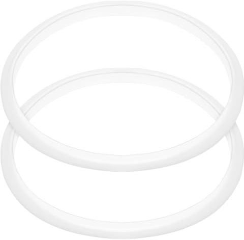 JHKNNK Anello di Tenuta in Silicone Spesso 16 CM, Set 2 Pezzi, Guarnizione Resistente Alte Temperature per Pentola a Pressione da Cucina