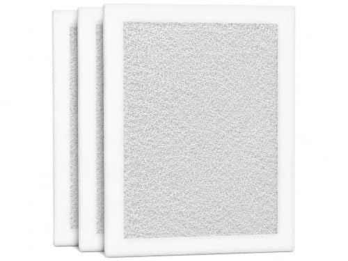 Fast-Shipped-Filters 3 Pack 16x25 Replacement Filter Pads Compatible with Dynamic Electronic Air Cleaner – Polarized Electrostatic Air Cleaner Filters – Made in USA – White
