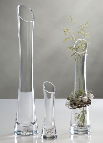 Sandra Rich Glas Jarron 4.5 x 26h cm E.6/c.24