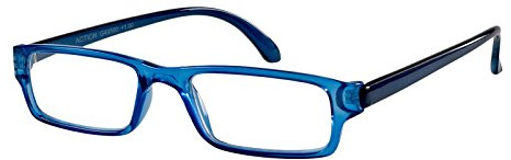 I Need You Lesebrille Action SPH: 1.00 Farbe: blau-kristall, 1 Stück