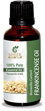Frankincense Oil -(Boswellia Carteri)- Essential Oil 100% Pure Natural Undiluted Uncut Therapeutic Grade Oil 0.33 FL.OZ