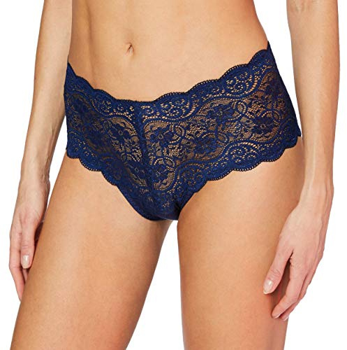 Triumph Damen Amourette 300 Maxi Spitzen-Unterhose, 46, Deep Water