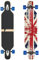 Flex1 bis 122kg - Camber Longboard (Flex1 bis 122kg, England - Ahornholz)