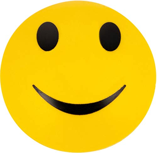 Meinl Percussion Shaker Face Instrument - Flacher, gebogener Shaker - Musikinstrument - Geschenkidee - ABS Kunststoff, Gelb (FACE-H)