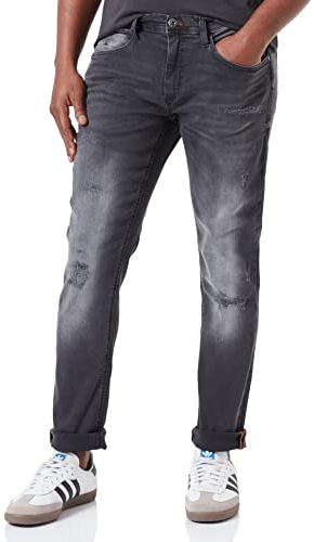 Blend Pantalones Vaqueros Jet Slim Fit Mulitiflex Jeans, 200296/Denim Grey, 30W x 30L para Hombre