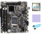 JiaoNe H55 Motherboard LGA1156 Compatible with I3 530 I5 760 Series CPU Memory DDR3 Motherboard+CPU I5 750+SATA Cable+Thermal Pad